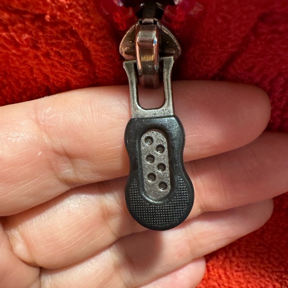 Patagonia fleece jacket - deep orange small S - Picture 5 of 6